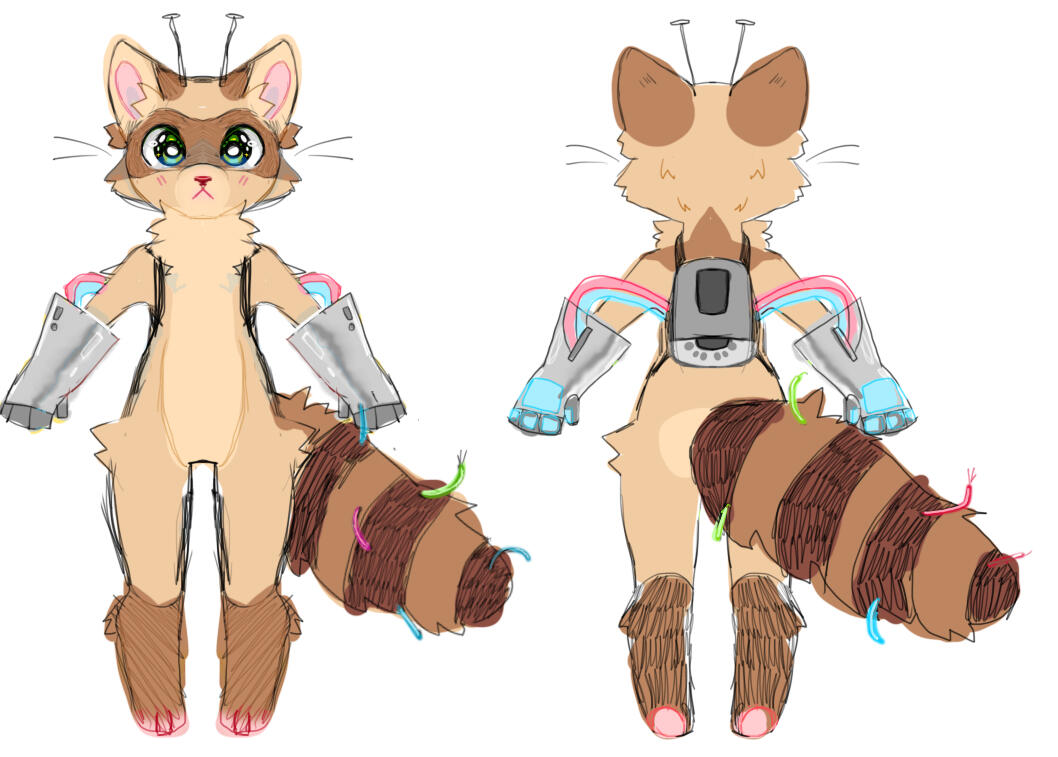 Character design for @Clubalub